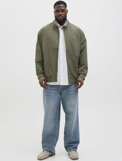 Jack & Jones Brad Bomber Jacket Tea Leaf - Jakas & Lietus apģērbs - Jakas - 2XL-12XL