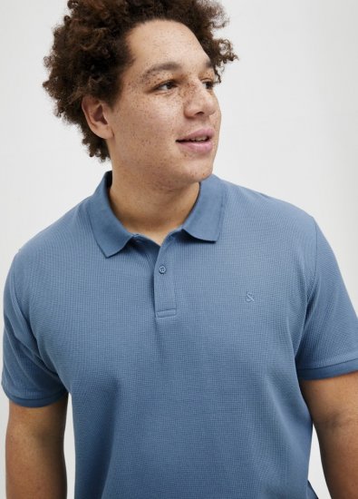 Jack & Jones AUSTIN CLASSIC Polo Blue - Polo krekli - Polo krekli - 2XL-8XL