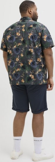 Jack & Jones Hawaii AOP Shirt Grey - Krekli - Krekli - 2XL-8XL