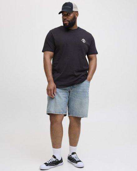  Jack & Jones Jackie Crew Neck T-Shirt Black - T-krekli - T-krekli - 2XL-14XL