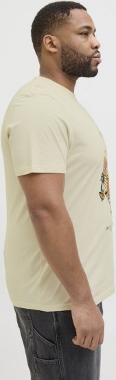 Jack & Jones Anatomy Skull Crew Neck T-Shirt Antique White - T-krekli - T-krekli - 2XL-14XL