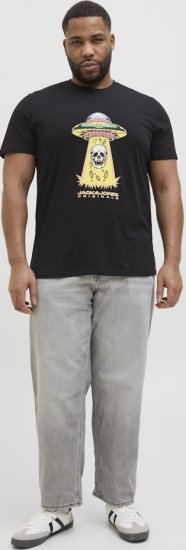 Jack & Jones Anatomy Skull Crew Neck T-Shirt Black - T-krekli - T-krekli - 2XL-14XL