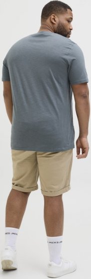 Jack & Jones Split Pocket Print T-Shirt Grey - T-krekli - T-krekli - 2XL-14XL