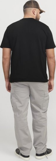 Jack & Jones Tarmac Camo Crew Neck T-Shirt Black - T-krekli - T-krekli - 2XL-14XL