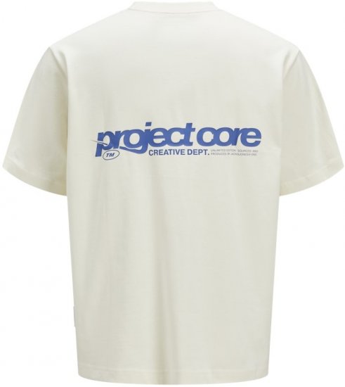 Jack & Jones Union Front & Back Print Crew Neck T-Shirt Yellow - T-krekli - T-krekli - 2XL-14XL