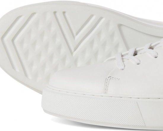 Jack & Jones Stockholm Leather Sneakers Bright White/Leather - Vīriešu apavi 40-52 - 