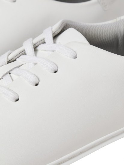 Jack & Jones Stockholm Leather Sneakers Bright White/Leather - Vīriešu apavi 40-52 - 