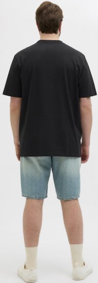 Jack & Jones Hydra Crew Neck T-Shirt Black - T-krekli - T-krekli - 2XL-14XL
