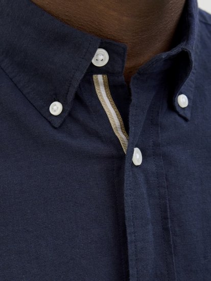 Jack & Jones Summer Shield Short Sleeve Shirt Maritime Blue - Krekli - Krekli - 2XL-8XL