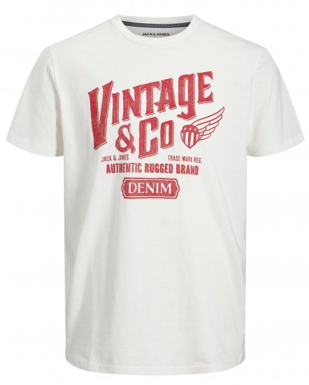 Jack & Jones JJAARON T-Shirt Light Beige - T-krekli - T-krekli - 2XL-14XL