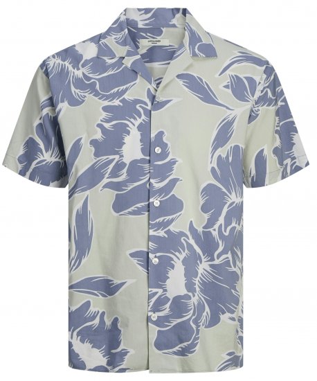 Jack & Jones JPRBLAPALMA RESORT Shirt Green Tint - Krekli - Krekli - 2XL-8XL