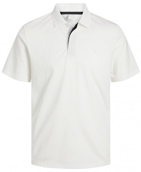 Jack & Jones Rodney Short Sleeve Polo White - Polo krekli - Polo krekli - 2XL-8XL