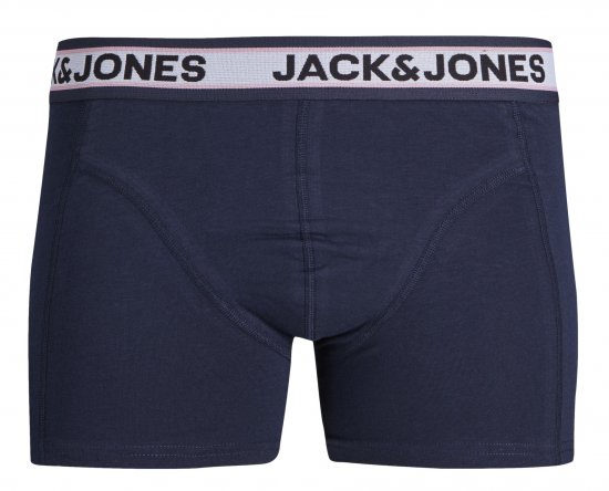Jack & Jones JACMARCO SOLID Trunks 3-Pack Coronet Blue - Apakšveļa un peldšorti - Apakšveļa - 2XL-8XL