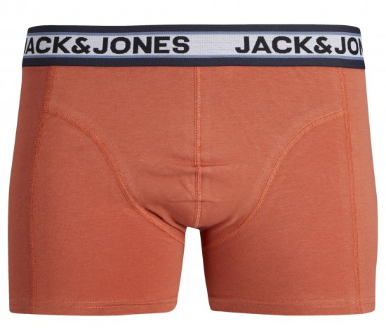 Jack & Jones JACMARCO SOLID Trunks 3-Pack Coronet Blue - Apakšveļa un peldšorti - Apakšveļa - 2XL-8XL