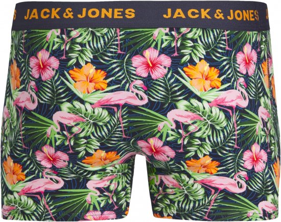 Jack & Jones JACPINK FLAMINGO TRUNKS 5 PACK Navy Blazer - Apakšveļa un peldšorti - Apakšveļa - 2XL-8XL