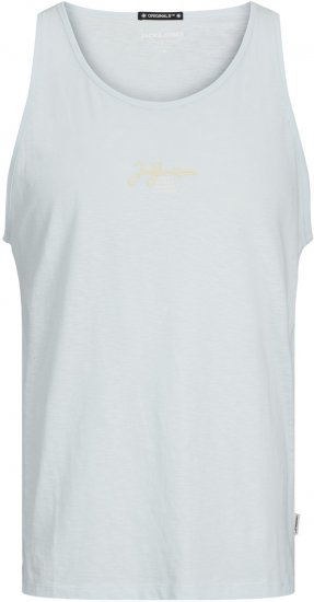 Jack & Jones JORARUBA BRANDING TANK TOP Skylight - T-krekli - T-krekli - 2XL-14XL