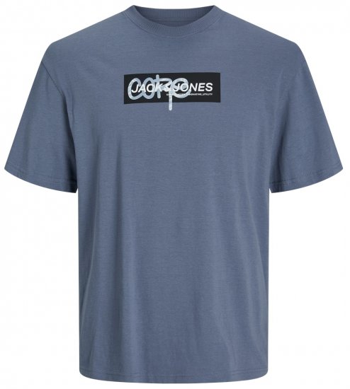 Jack & Jones JCOSUMMER PRINT T-Shirt Flint Stone - T-krekli - T-krekli - 2XL-14XL