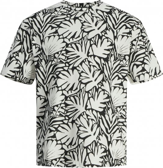 Jack & Jones JORMARBELLA T-Shirt Cloud Dancer/Black - T-krekli - T-krekli - 2XL-14XL