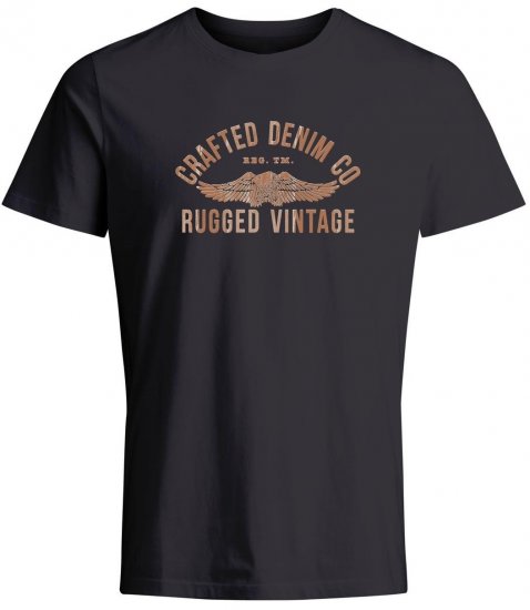 Jack & Jones JPRBLUOLLIE T-shirt Dark Navy - T-krekli - T-krekli - 2XL-14XL