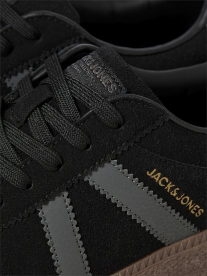 Jack & Jones Kirk International Campaign Sneakers Black/Asphalt - Vīriešu apavi 40-52 - 