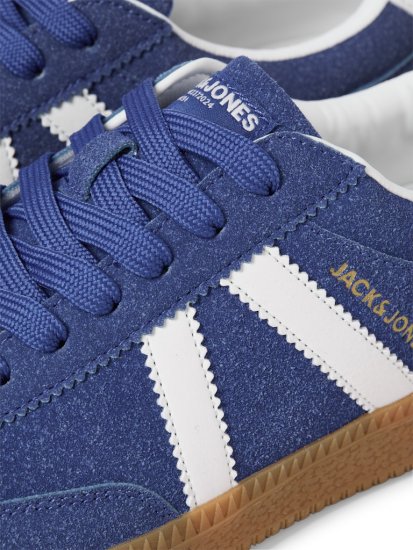 Jack & Jones Kirk International Campaign Sneakers Blue Quartz/Bright White - Vīriešu apavi 40-52 - 