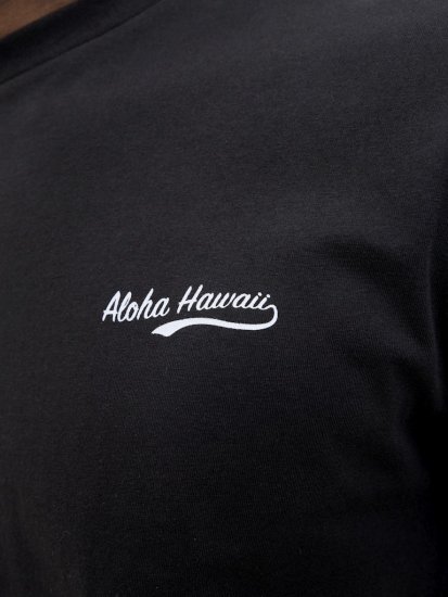 Jack & Jones Zekiel Crew Neck T-Shirt Black - T-krekli - T-krekli - 2XL-14XL