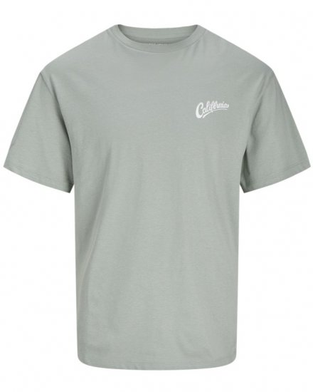 Jack & Jones Zekiel Crew Neck T-Shirt Iceberg Green - T-krekli - T-krekli - 2XL-14XL