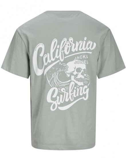 Jack & Jones Zekiel Crew Neck T-Shirt Iceberg Green - T-krekli - T-krekli - 2XL-14XL