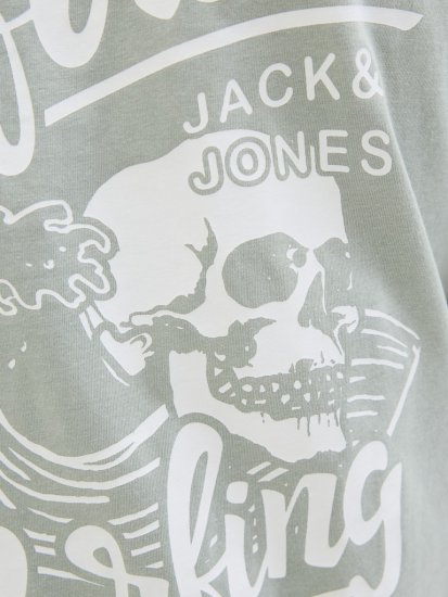 Jack & Jones Zekiel Crew Neck T-Shirt Iceberg Green - T-krekli - T-krekli - 2XL-14XL