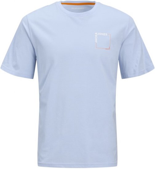 Jack & Jones Verner Crew Neck T-Shirt Chambray Blue - T-krekli - T-krekli - 2XL-14XL