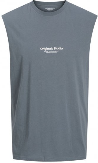 Jack & Jones VESTERBRO Sleeveless T-Shirt Stormy Weather - T-krekli - T-krekli - 2XL-14XL