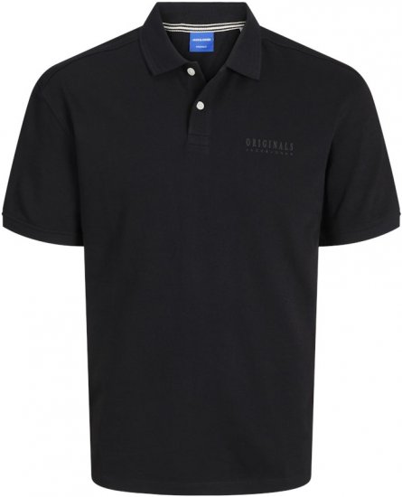Jack & Jones Frederiksberg Polo Antique Black - Polo krekli - Polo krekli - 2XL-8XL