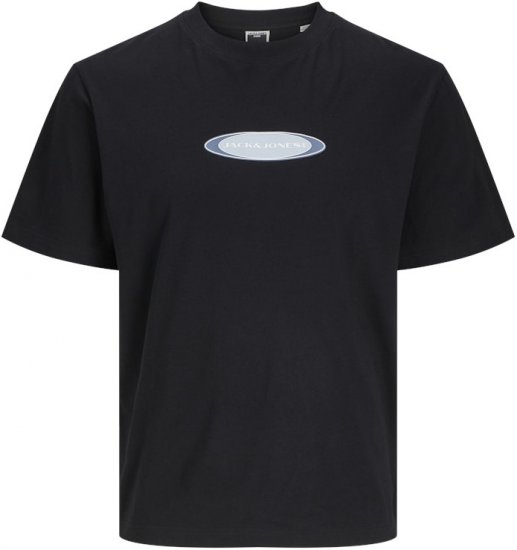 Jack & Jones Pacer Branding Print T-Shirt Black - T-krekli - T-krekli - 2XL-14XL