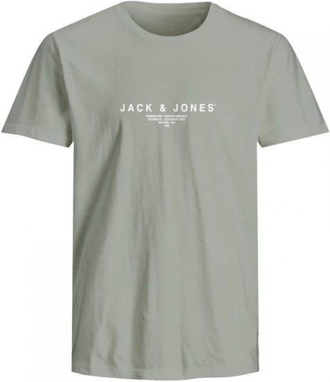 Jack & Jones Harris Crew Neck T-Shirt Green - T-krekli - T-krekli - 2XL-14XL