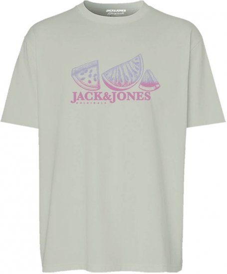 Jack & Jones Split Gradient Crew Neck T-Shirt Green - T-krekli - T-krekli - 2XL-14XL