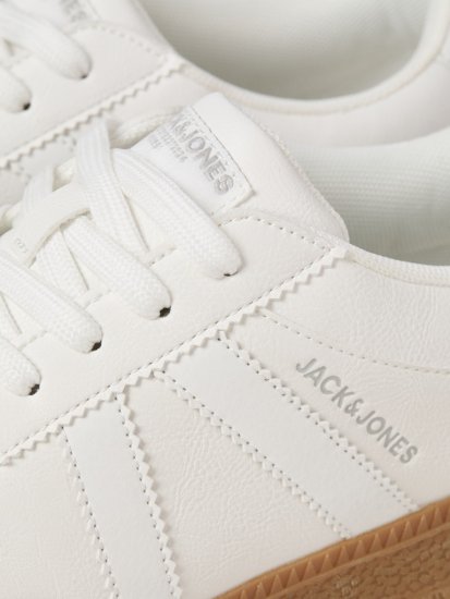 Jack & Jones Kirk International Campaign Sneakers Bright White/PU - Vīriešu apavi 40-52 - 
