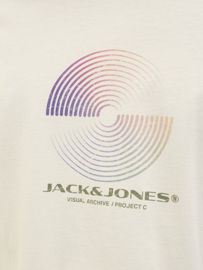 Jack & Jones Calma Crew Neck T-Shirt Sweet Corn - T-krekli - T-krekli - 2XL-14XL