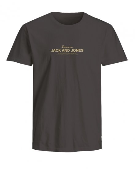 Jack & Jones Ferris Crew Neck T-Shirt Black - T-krekli - T-krekli - 2XL-14XL