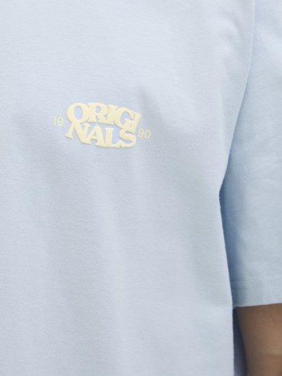 Jack & Jones Tavira Type Crew Neck T-Shirt Skyway - T-krekli - T-krekli - 2XL-14XL