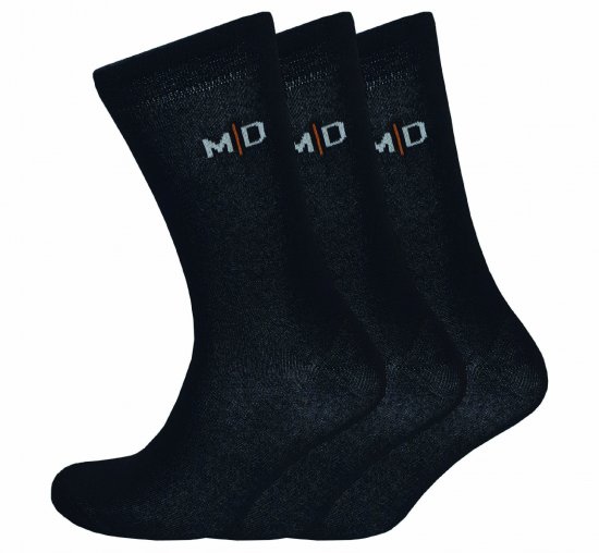 Motley Denim John 3-Pack Socks Black - Apakšveļa un peldšorti - Apakšveļa - 2XL-8XL