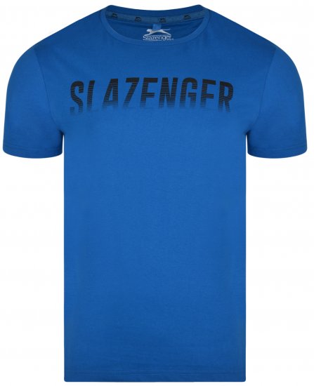 Slazenger Jonathan T-shirt Blue - T-krekli - T-krekli - 2XL-14XL