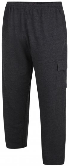 Kam Jeans Lightweight Sweatpants with Cargo pocket Charcoal - Sporta bikses un šorti - Sporta bikses un Sporta šorti - 2XL-12XL