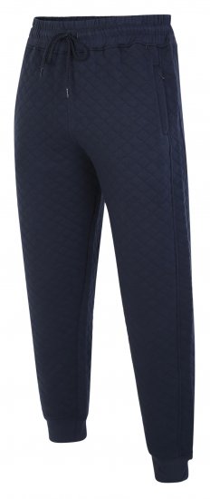 Kam Jeans 238 Quilted Jersey Joggers Navy - Sporta bikses un šorti - Sporta bikses un Sporta šorti - 2XL-12XL