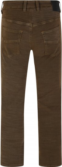 Kam Jeans 264 Slub Weave 5 Pocket Stretch Pants Brown - Džinsi un bikses - Džinsi un Bikses - W40-W70