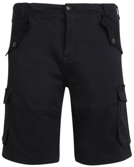 Kam Jeans 320 Cargoshorts Black - Šorti - Šorti - W40-W60
