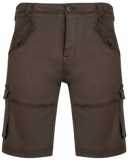 Kam Jeans 320 Cargoshorts Khaki - Šorti - Šorti - W40-W60