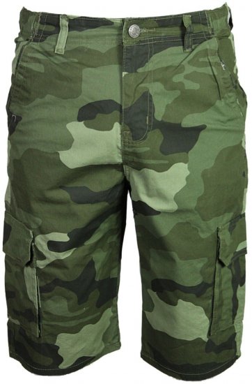 Kam Jeans 330 Cargoshorts Camo - Šorti - Šorti - W40-W60
