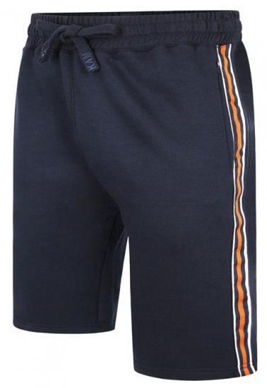 Kam Jeans 3300 Jog Shorts with Side Tape Navy - Sporta bikses un šorti - Sporta bikses un Sporta šorti - 2XL-12XL