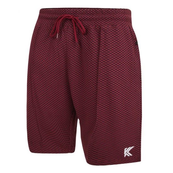 Kam Jeans 3305 Jaquard Mesh Shorts Burgundy - Sporta bikses un šorti - Sporta bikses un Sporta šorti - 2XL-12XL