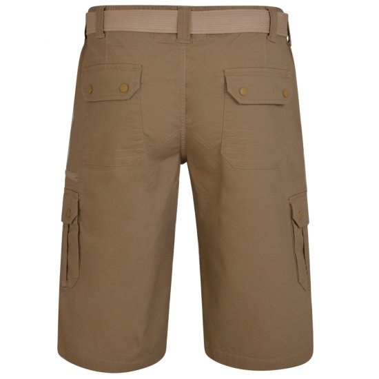 Kam Jeans 343 Cargoshorts Sand - Šorti - Šorti - W40-W60